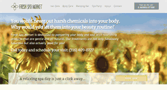 Desktop Screenshot of freshspawichita.com
